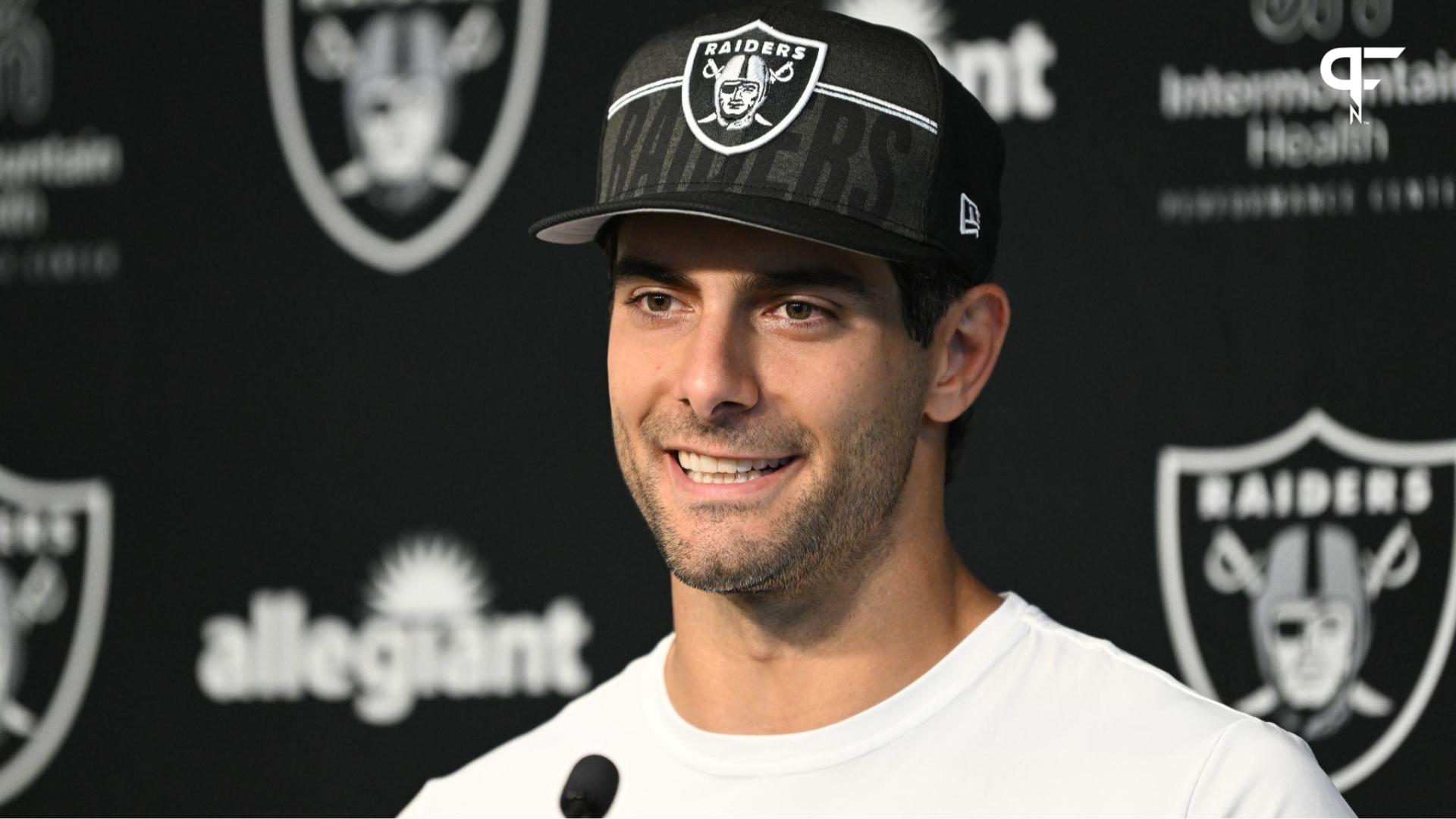 Raiders Make Jimmy Garoppolo Injury Decision Ahead of Sunday Game at  Chargers, Sports-illustrated