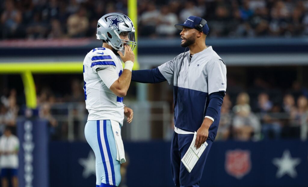 Dallas Cowboys News: Dak Prescott and Will Grier Discuss Trey Lance Trade