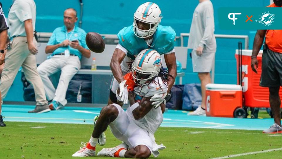 Dolphins WR Daewood Davis carted off with injury; Miami-Jacksonville game  ends early