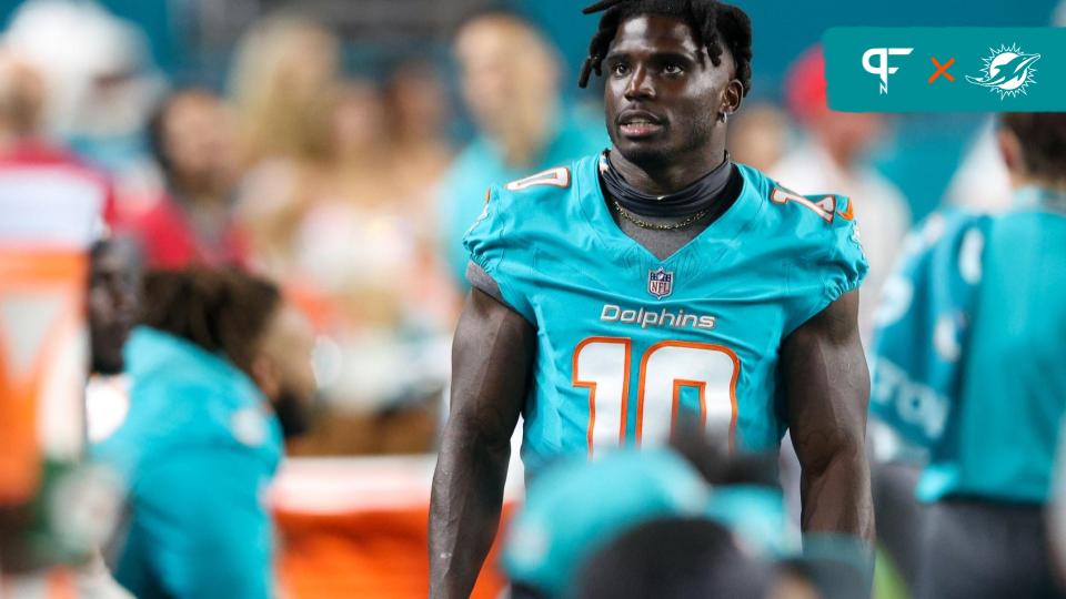 Miami Dolphins' Offense Sputters as Tyreek Hill, Jaylen Waddle Miss Practice
