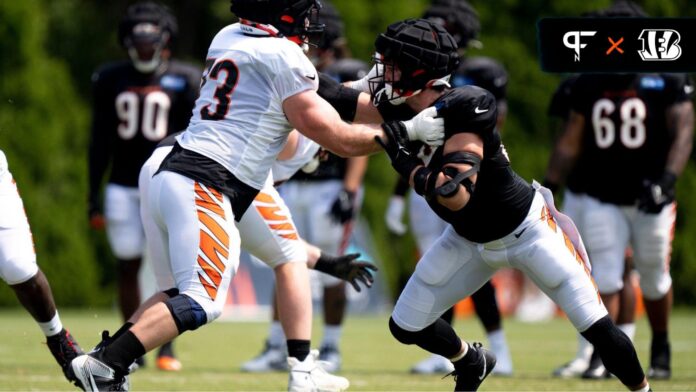 Cincinnati Bengals defensive end Sam Hubbard (94) stands on the