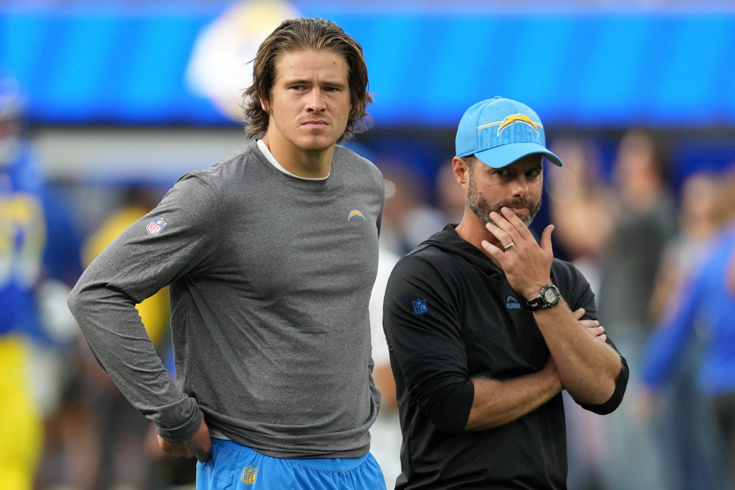 Hurricane Hilary Saints vs. Chargers preseason game