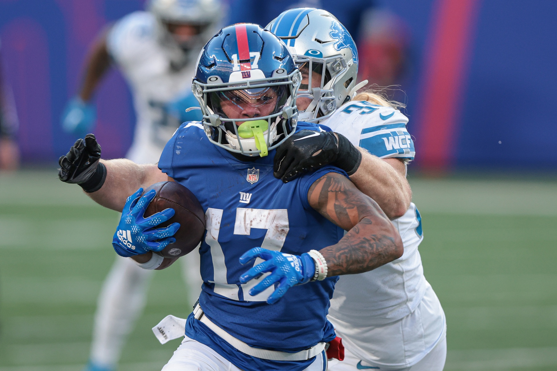 New York Giants general manager: Isaiah Hodgins 'an important pickup'  during 2022 season 