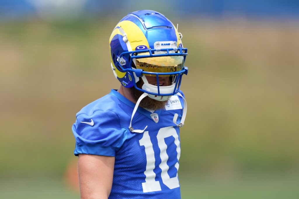 Cooper Kupp will return punts for the Rams moving forward