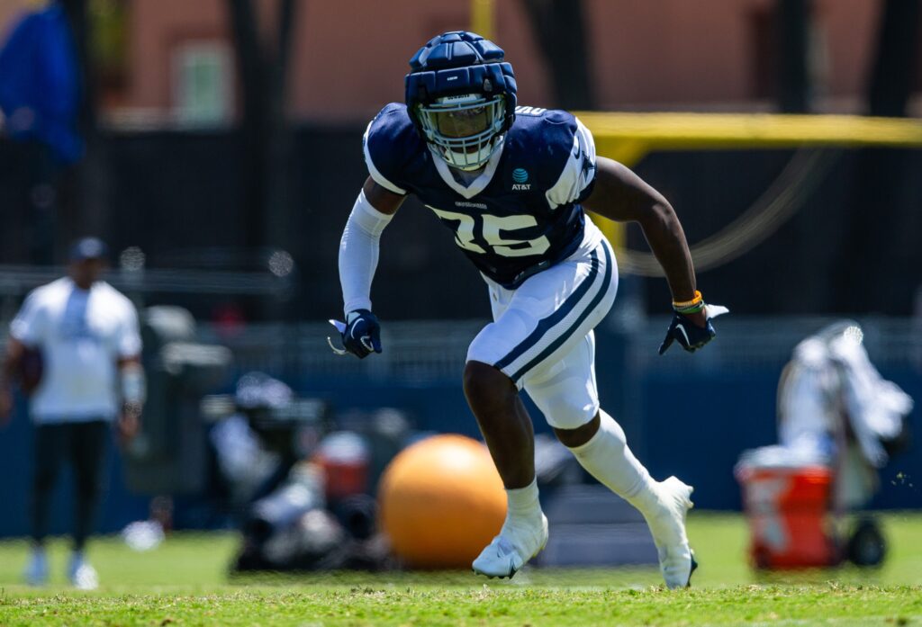 Dallas Cowboys training camp: DeMarvion Overshown wants to play everywhere  in his rookie season