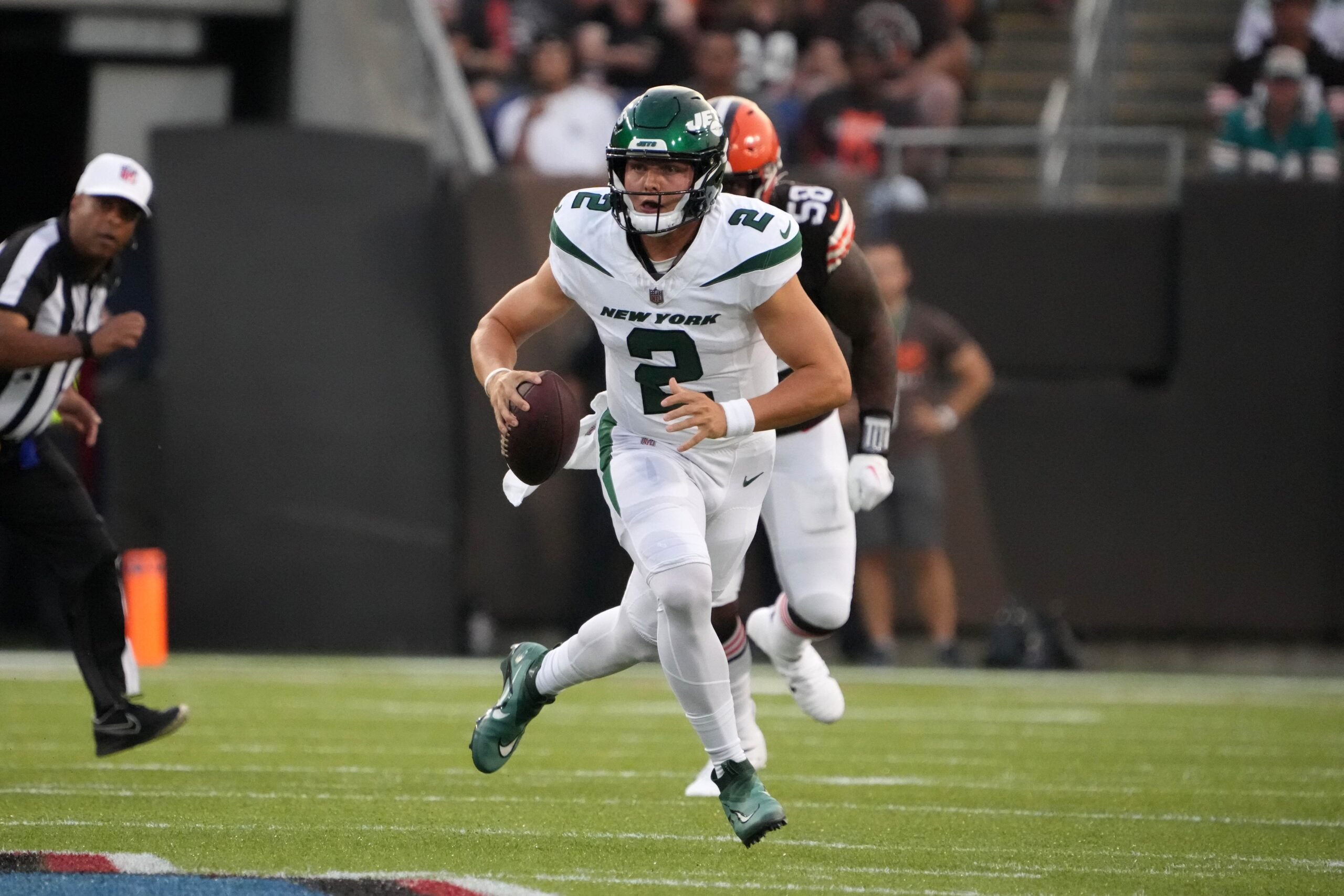 Zach Wilson not backing down from potential Jets QB competition