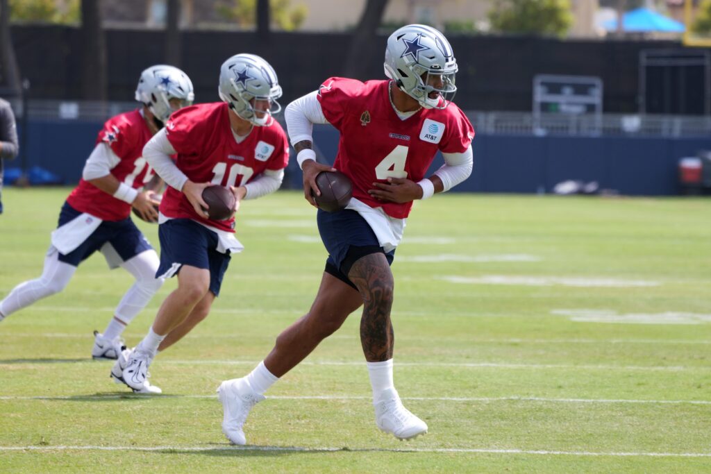 Cowboys camp observations: Defense racking up INTs after Dak Prescott  leaves first padded practice