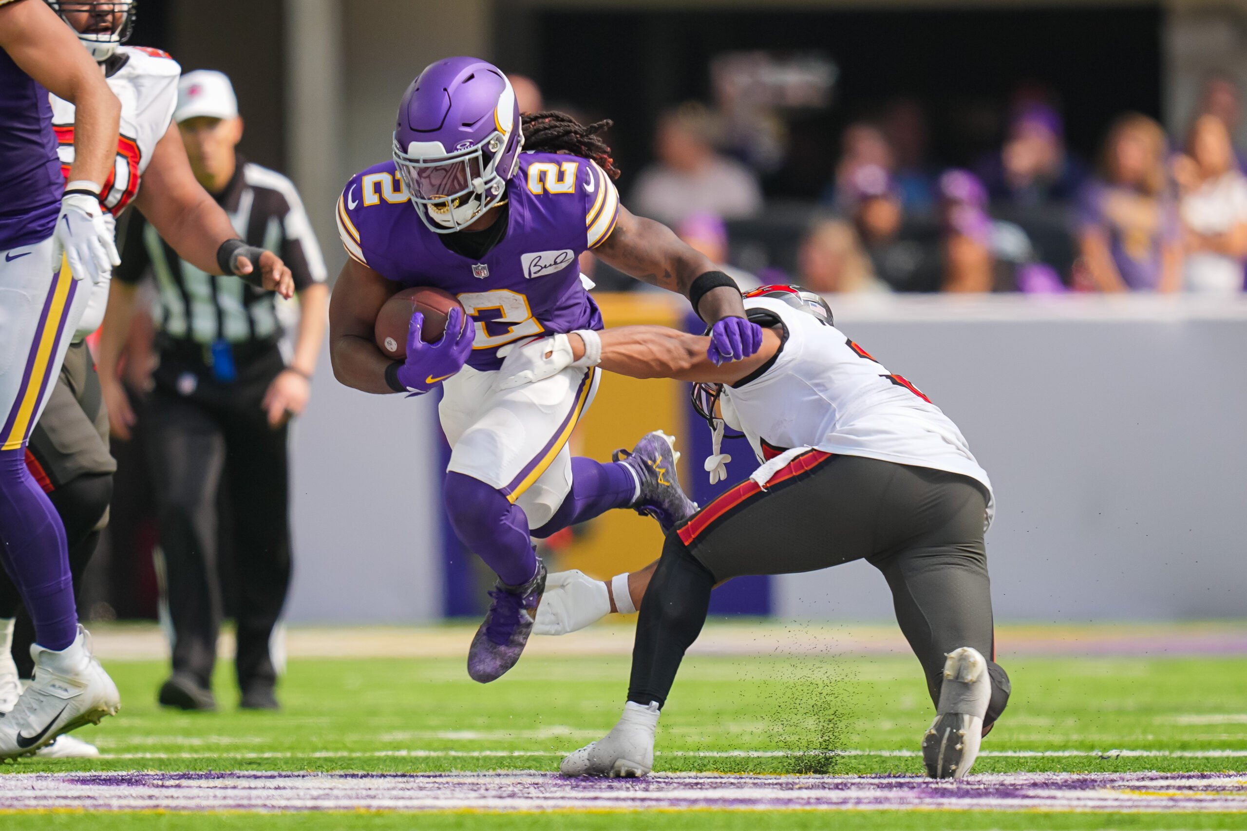 Vikings rookie Alexander Mattison preps for friends, family Sunday