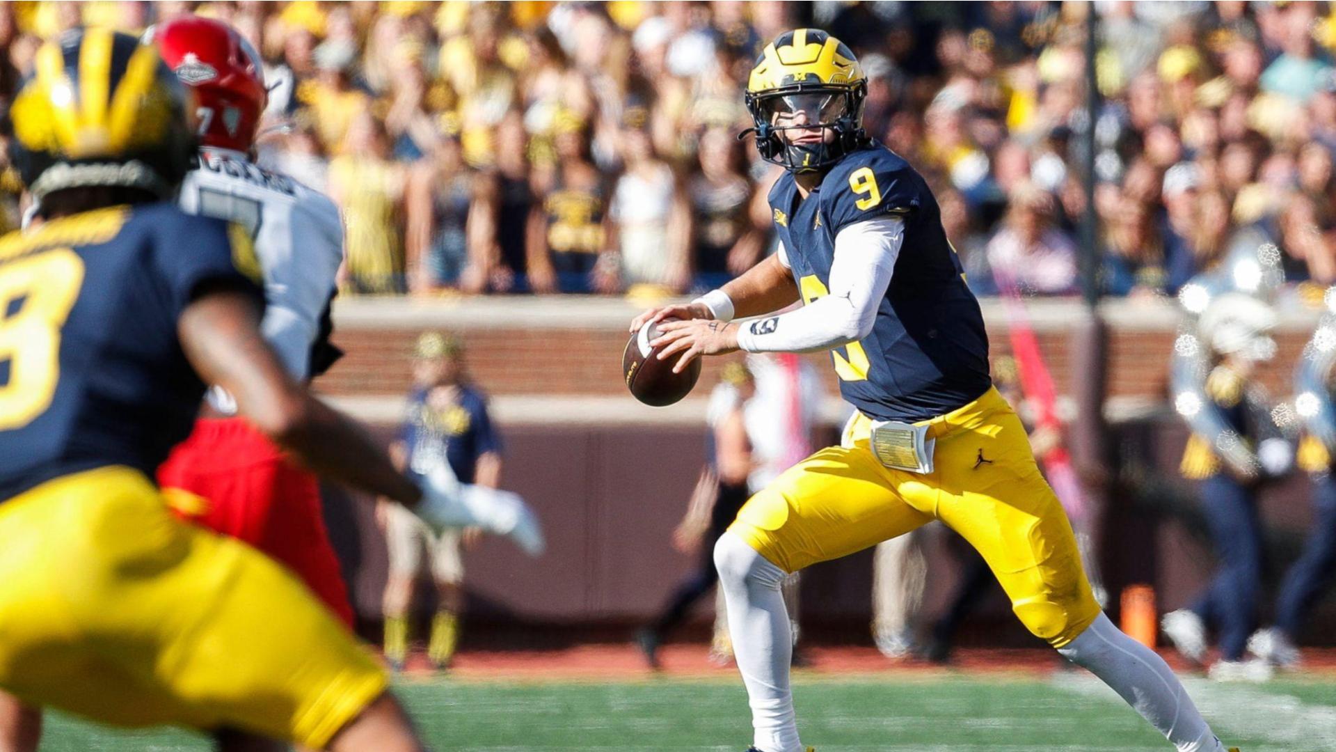 2024 NFL Draft: J.J. McCarthy Passing Clinic Now in Session