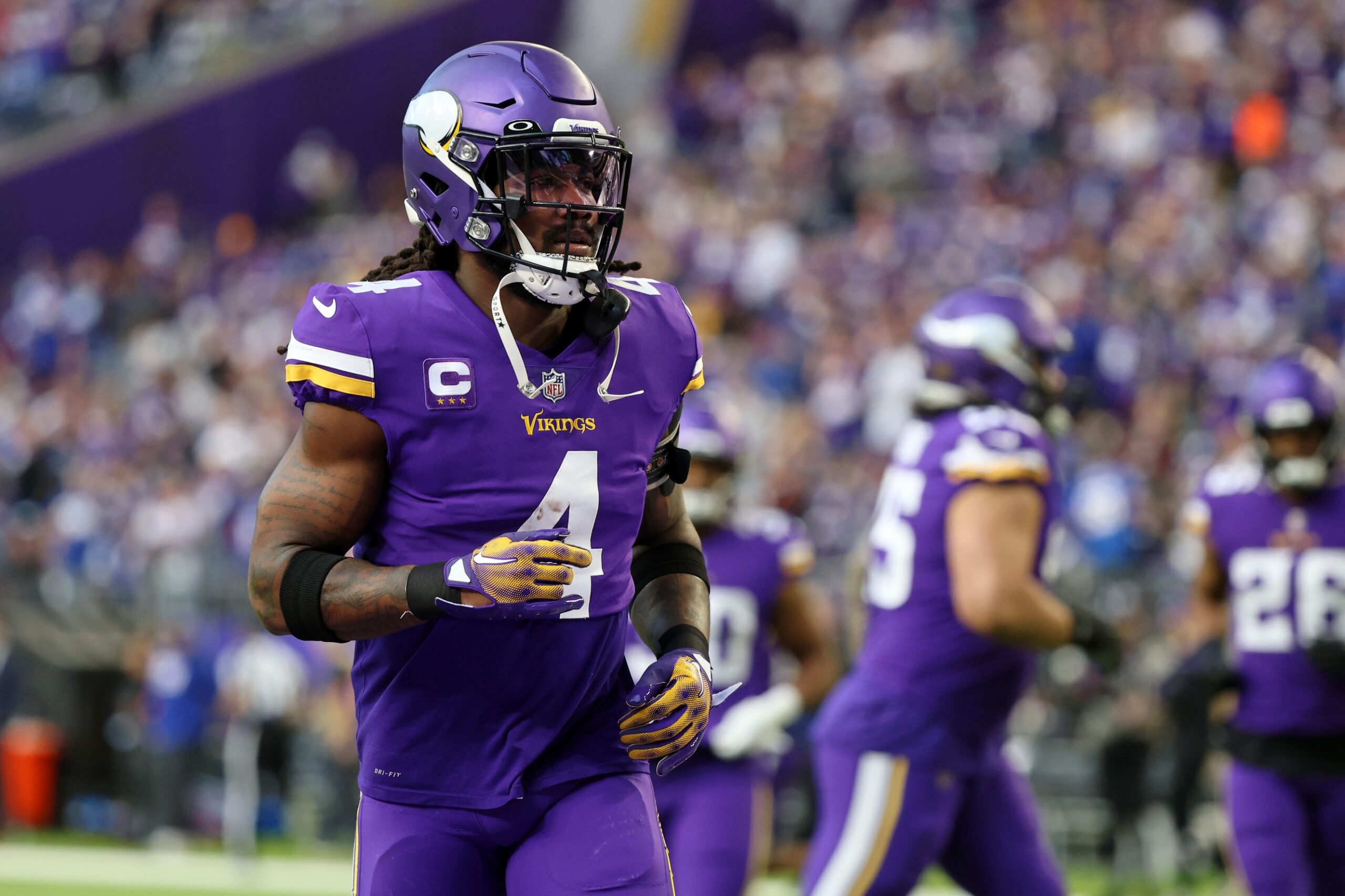 Saints vs. Vikings player props, 2020 Christmas Day NFL betting trends:  Dalvin Cook under 83.5 yards 