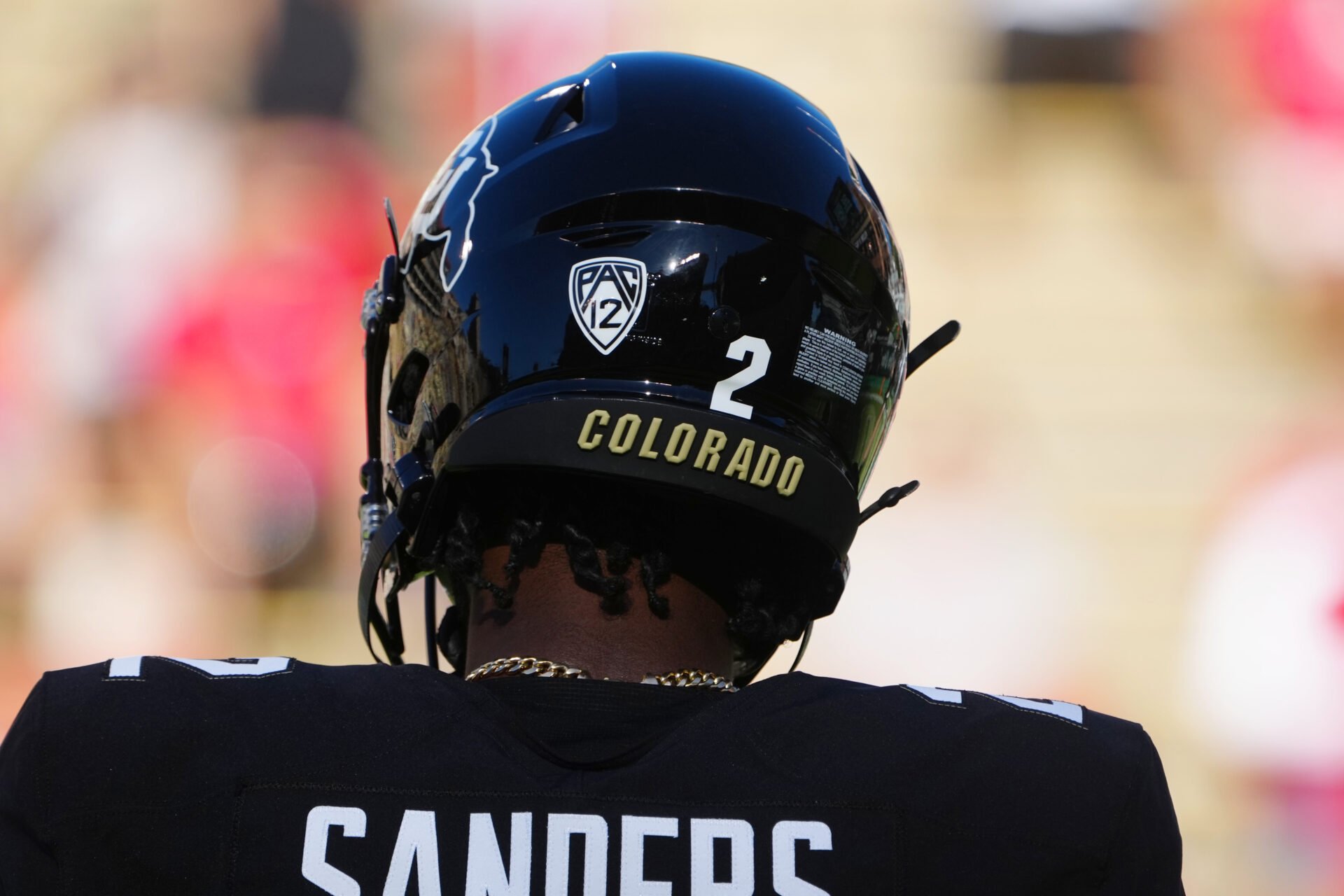 Sep 9, 2023; Boulder, Colorado, USA; Colorado Buffaloes quarterback Shedeur Sanders (2) before the game against the Nebraska Cornhuskers at Folsom Field. Mandatory Credit: Ron Chenoy-USA TODAY Sports