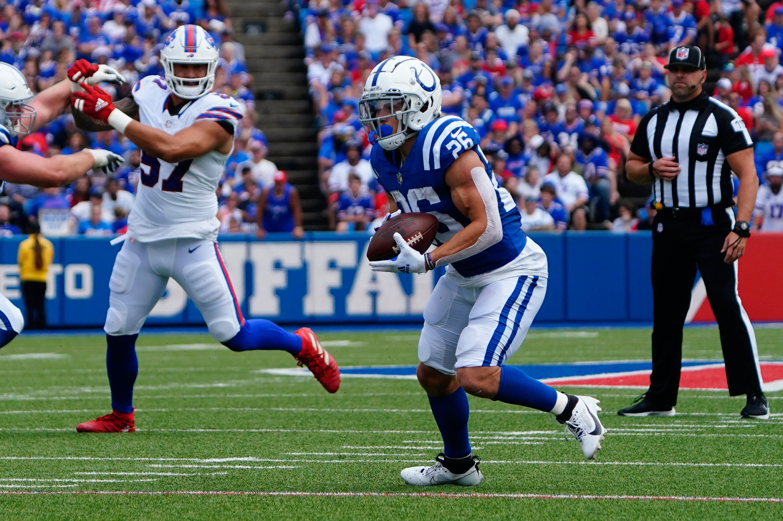 Colts gear up for Sunday's game against Buffalo Bills