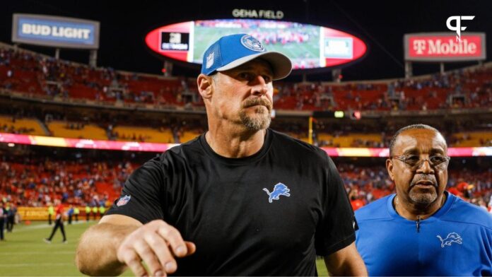 The Head Coach of the Detroit Lions