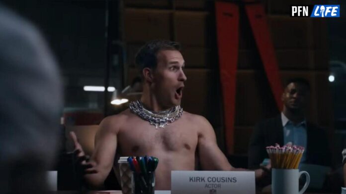Kirk Cousins stars in new NFL script commercial.