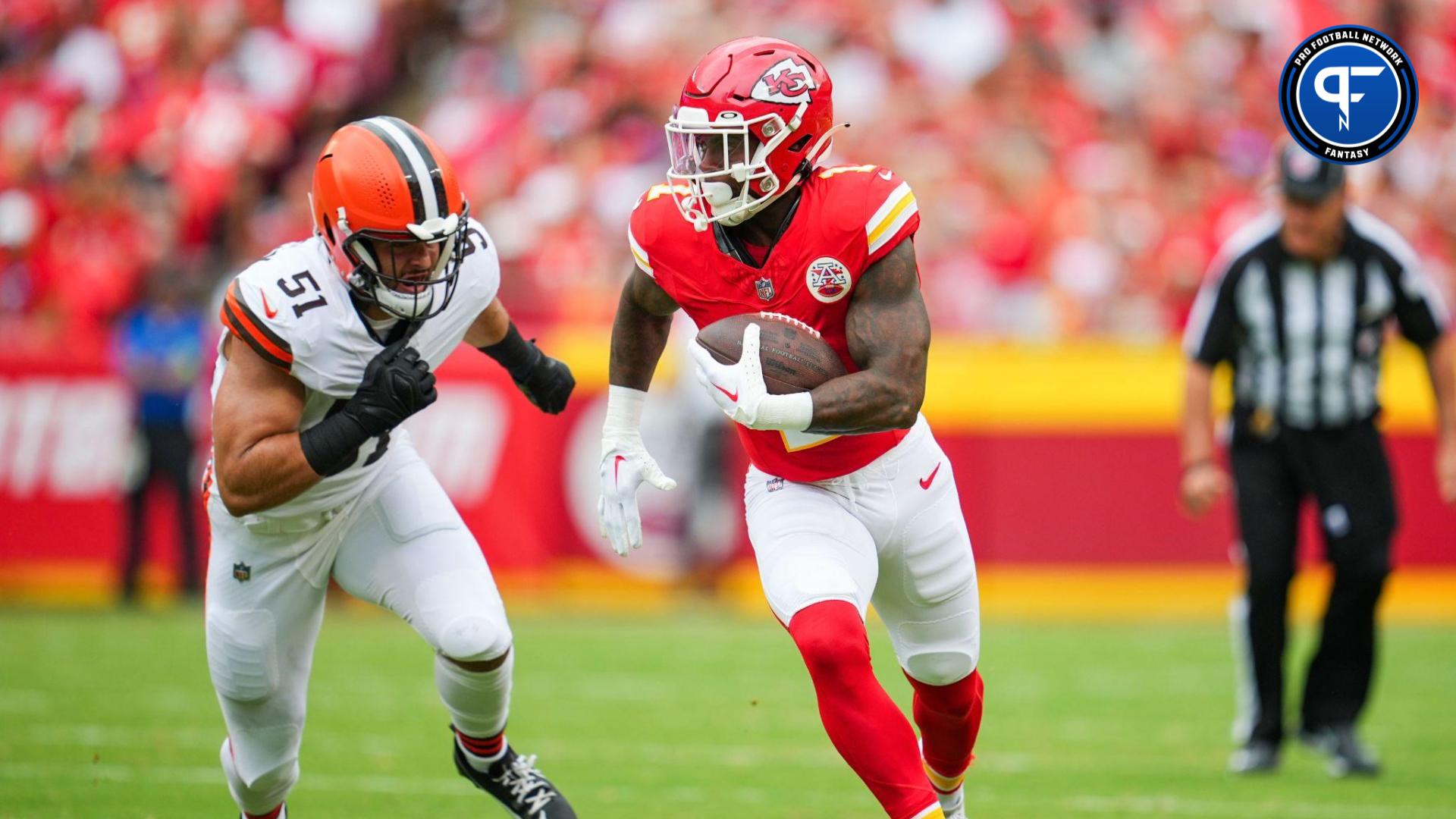 Should You Start Isiah Pacheco, Jerick McKinnon, or Clyde Edwards-Helaire  in Fantasy Football Week 4?