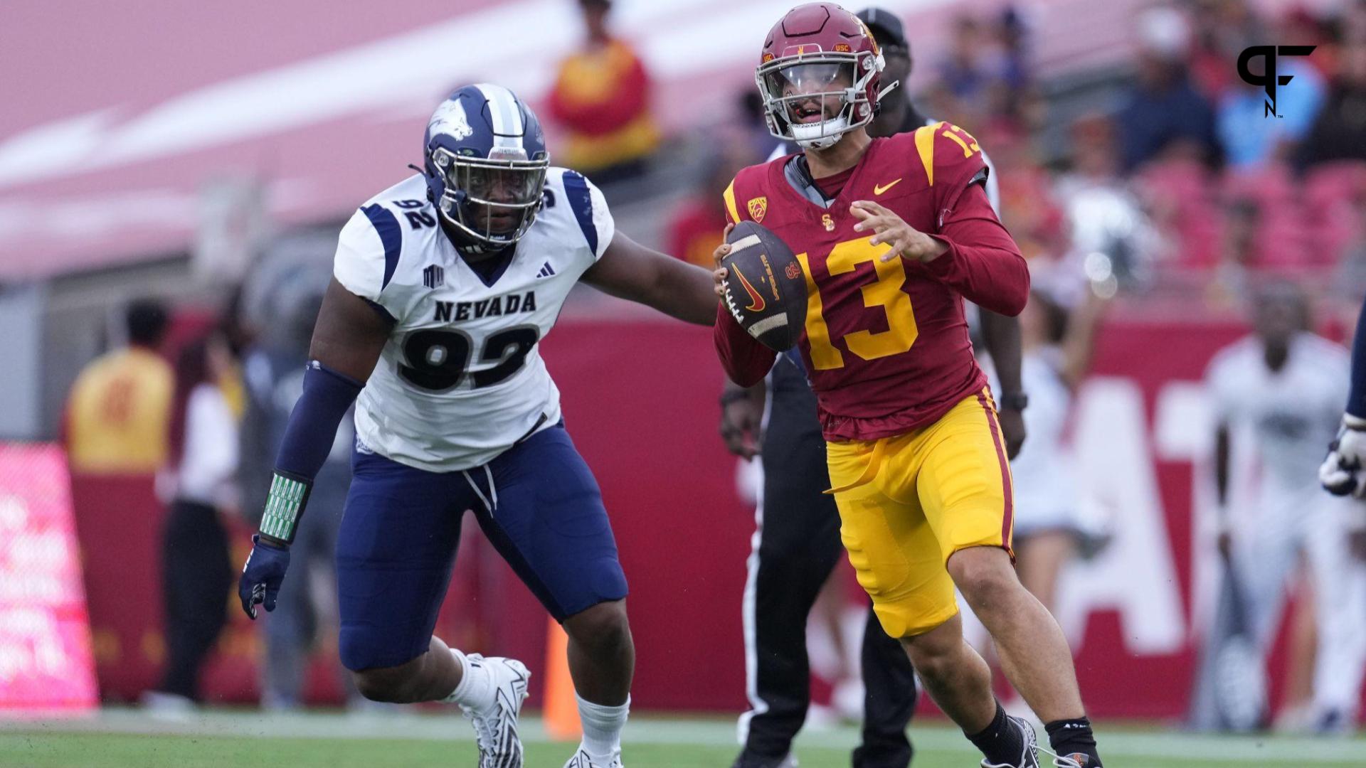 Caleb Williams draft stock: QB's father says Williams could return to USC  based on who has No. 1 pick in 2024 - DraftKings Network