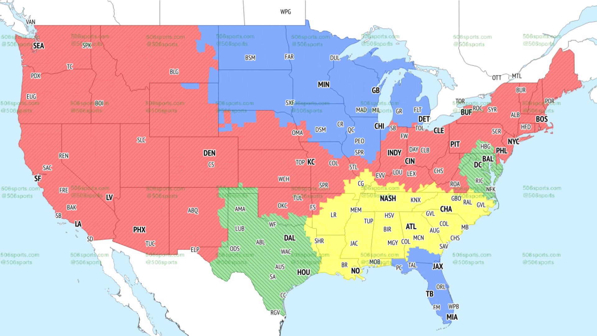 what nfl games are on local tv today