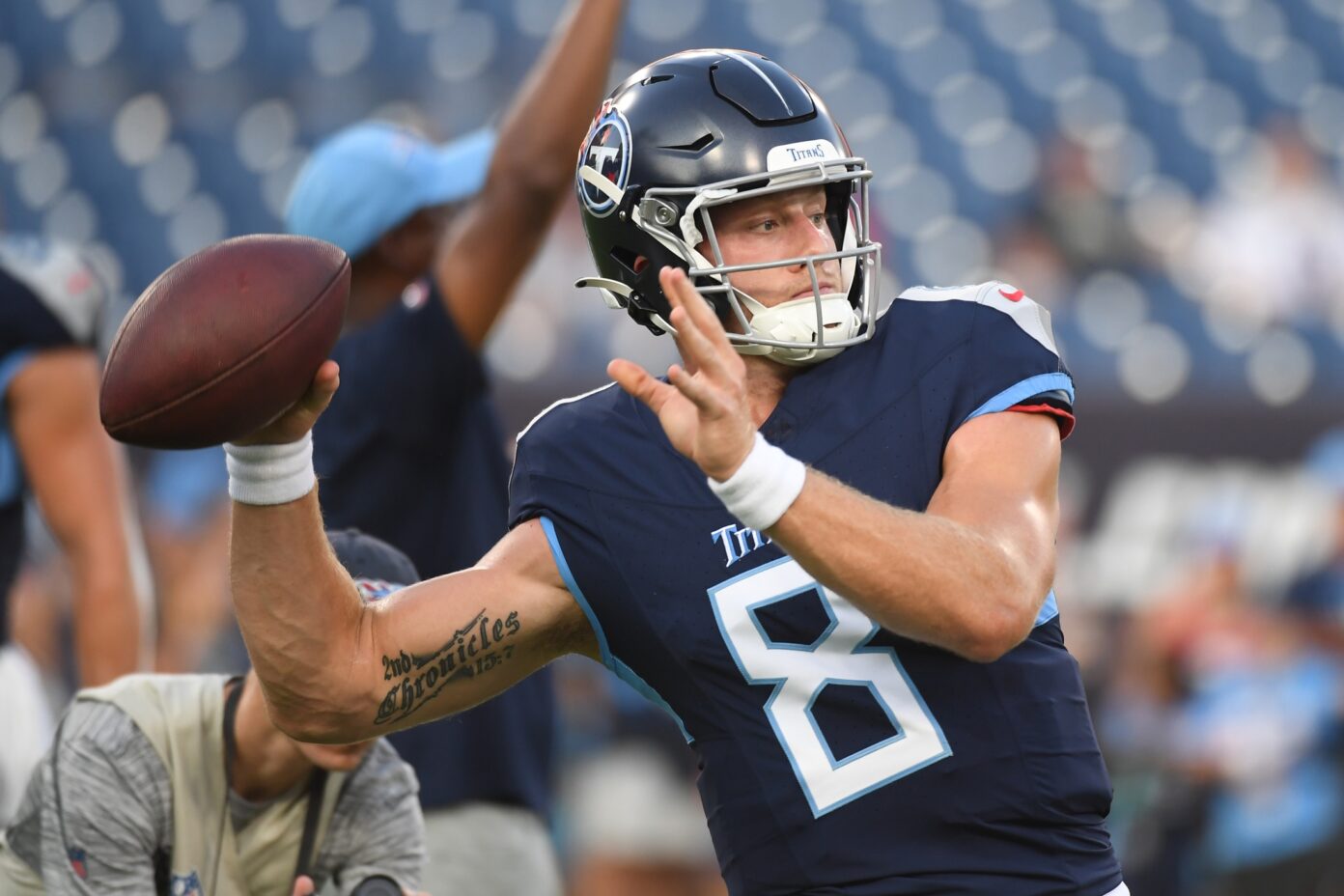 Where Will Levis Sits on the Titans' QB Depth Chart After Quad Injury