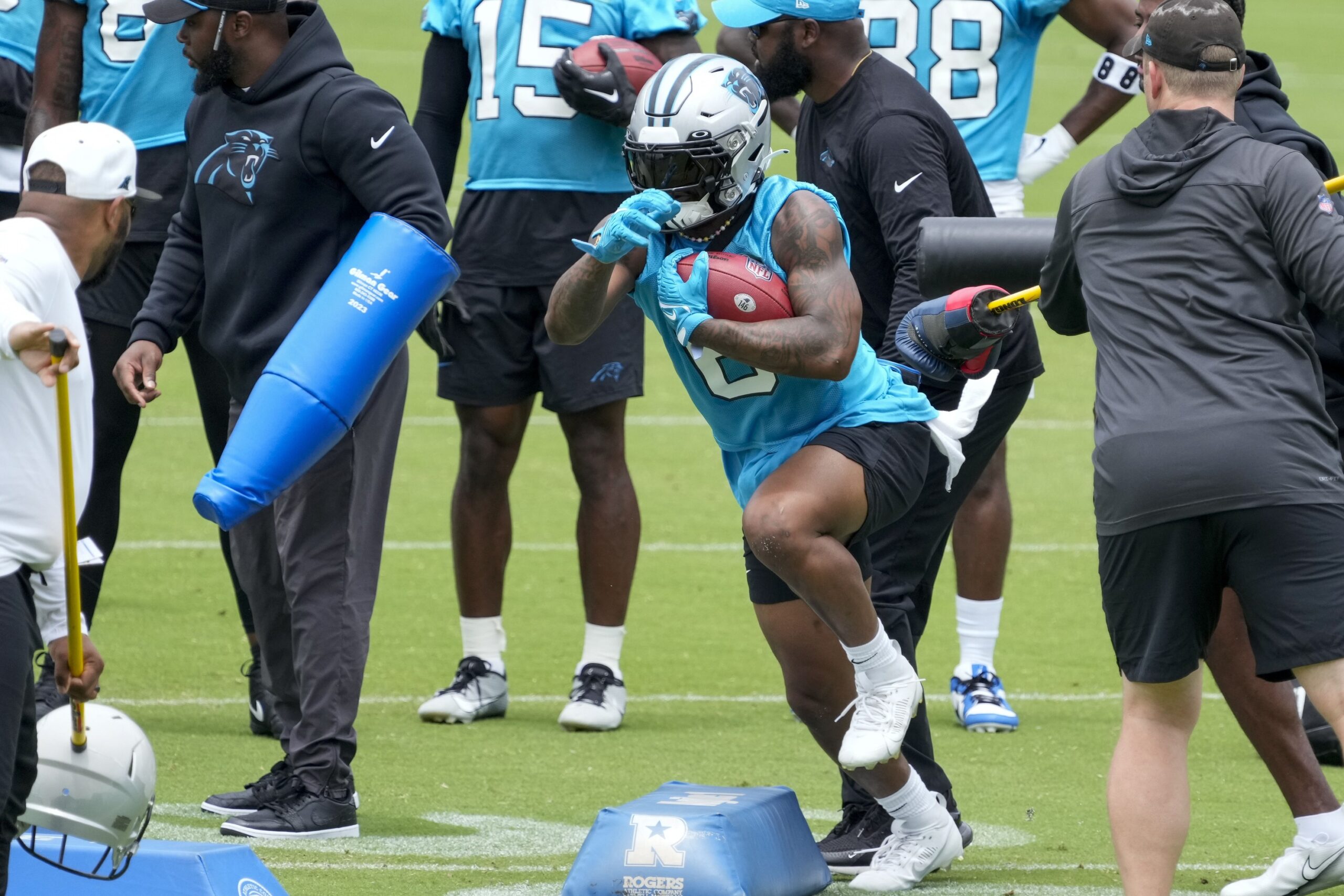 Eagles' Miles Sanders playing with chip on his shoulder as one of