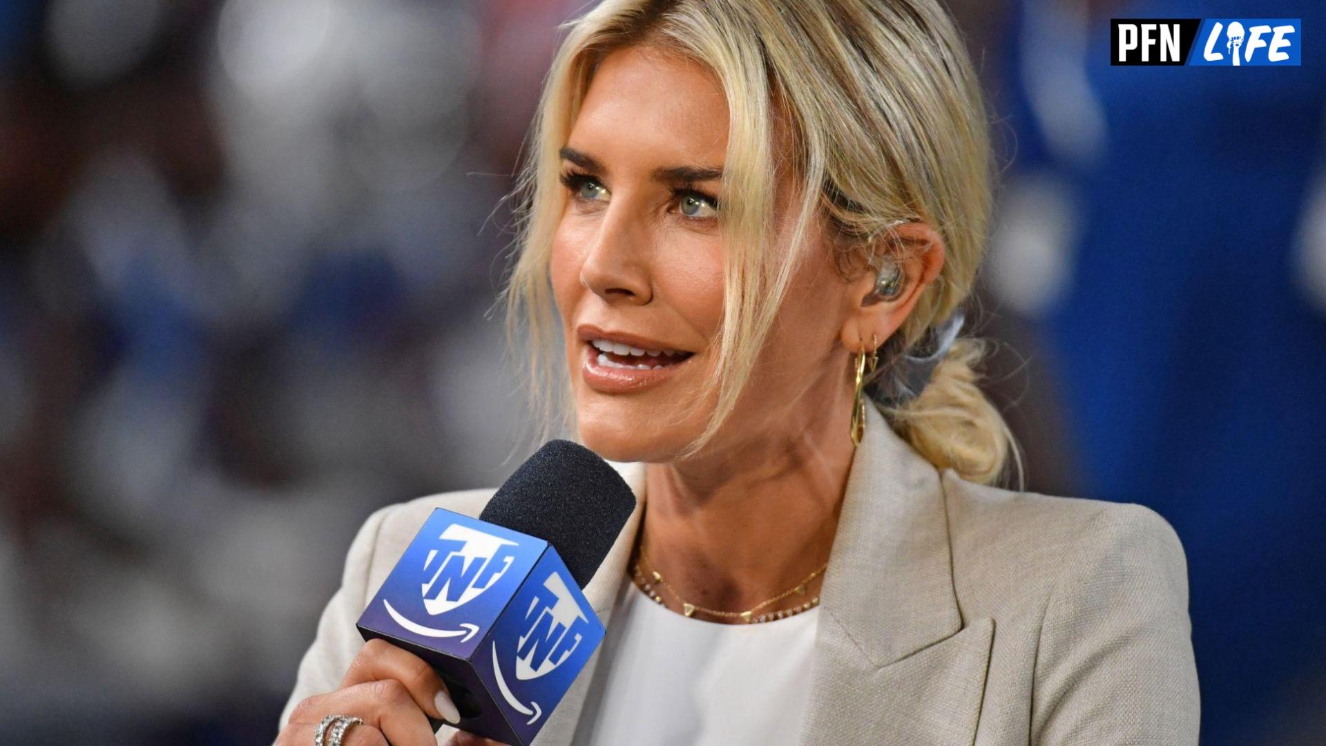Thursday Night Football host Charissa Thompson during the NFL game