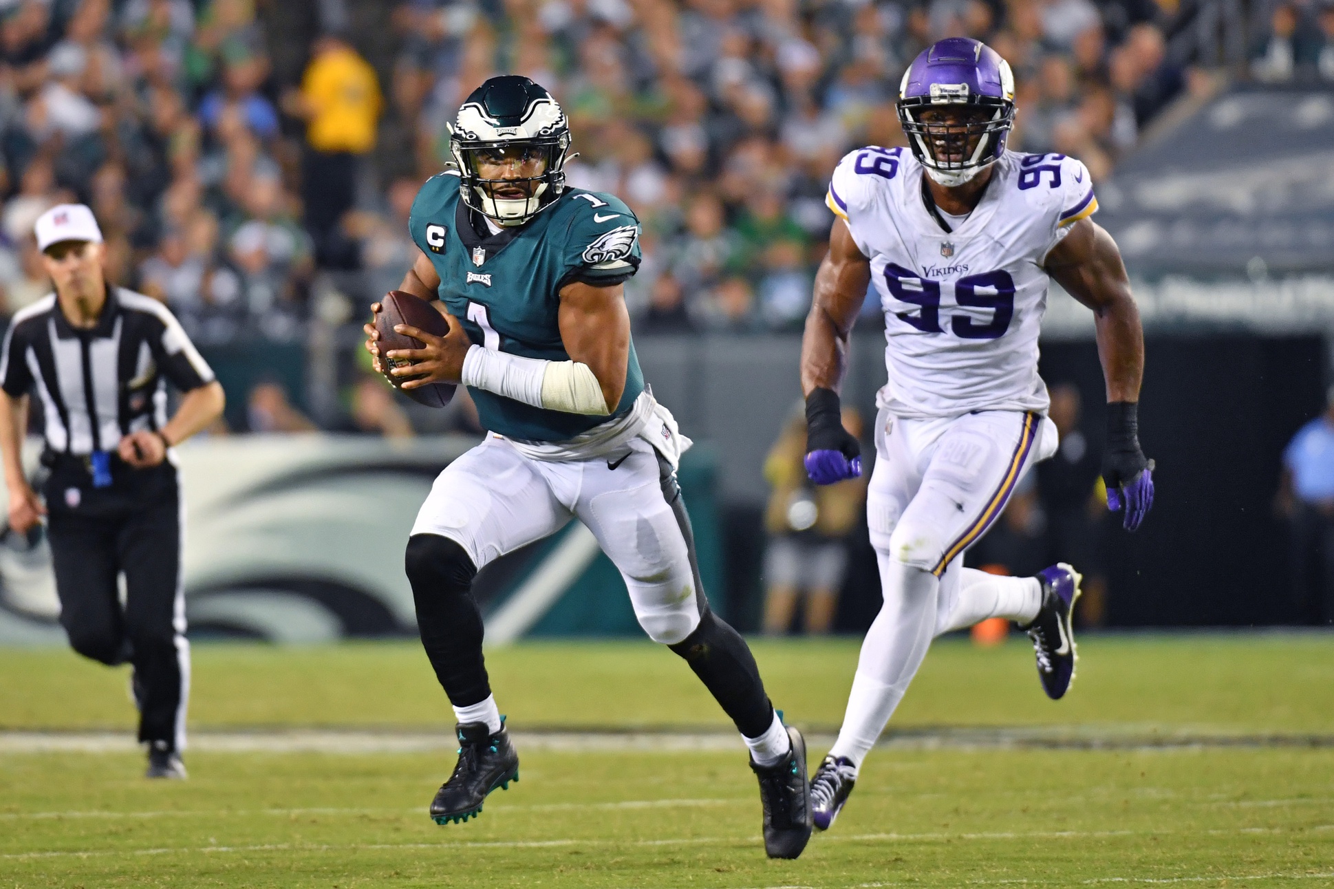 NFL TNF Props & Same Game Parlay Promos Vikings at Eagles