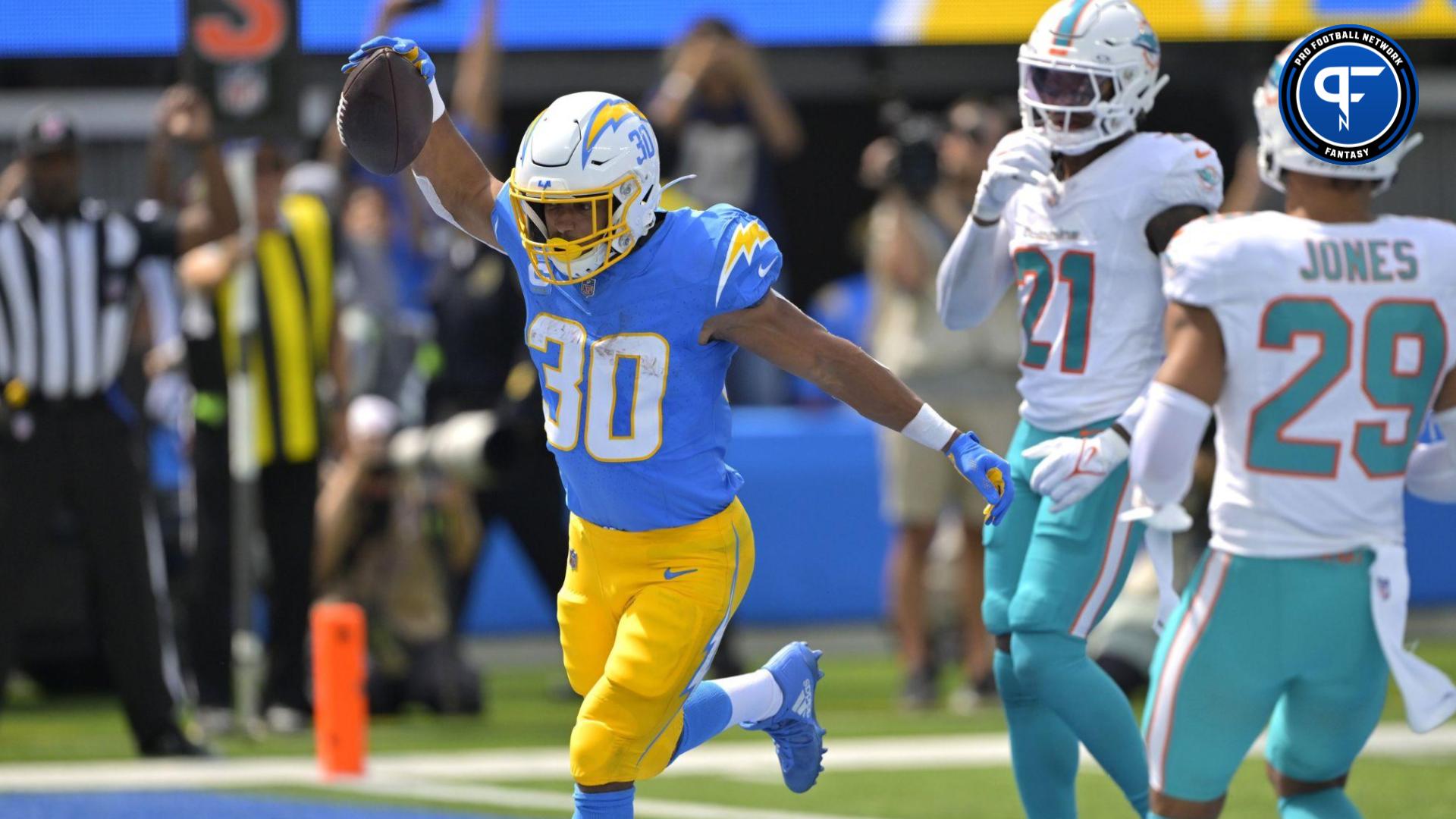 Chargers must adjust if RB Austin Ekeler can't play vs. Titans – Orange  County Register