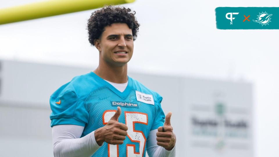 Dolphins' LB Jaelan Phillips held out of practice after being