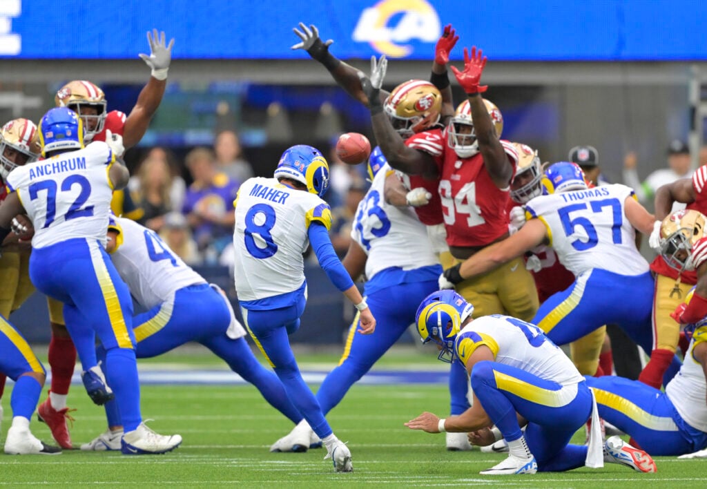 The Rams Kicked A Field Goal To Cover Against The 49ers