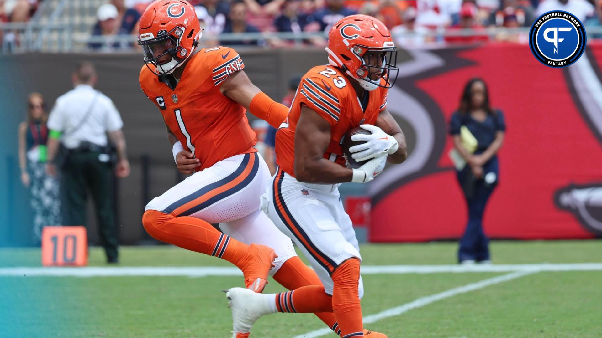 Roschon Johnson Fantasy Waiver Wire: Should I Pick Up the Bears RB