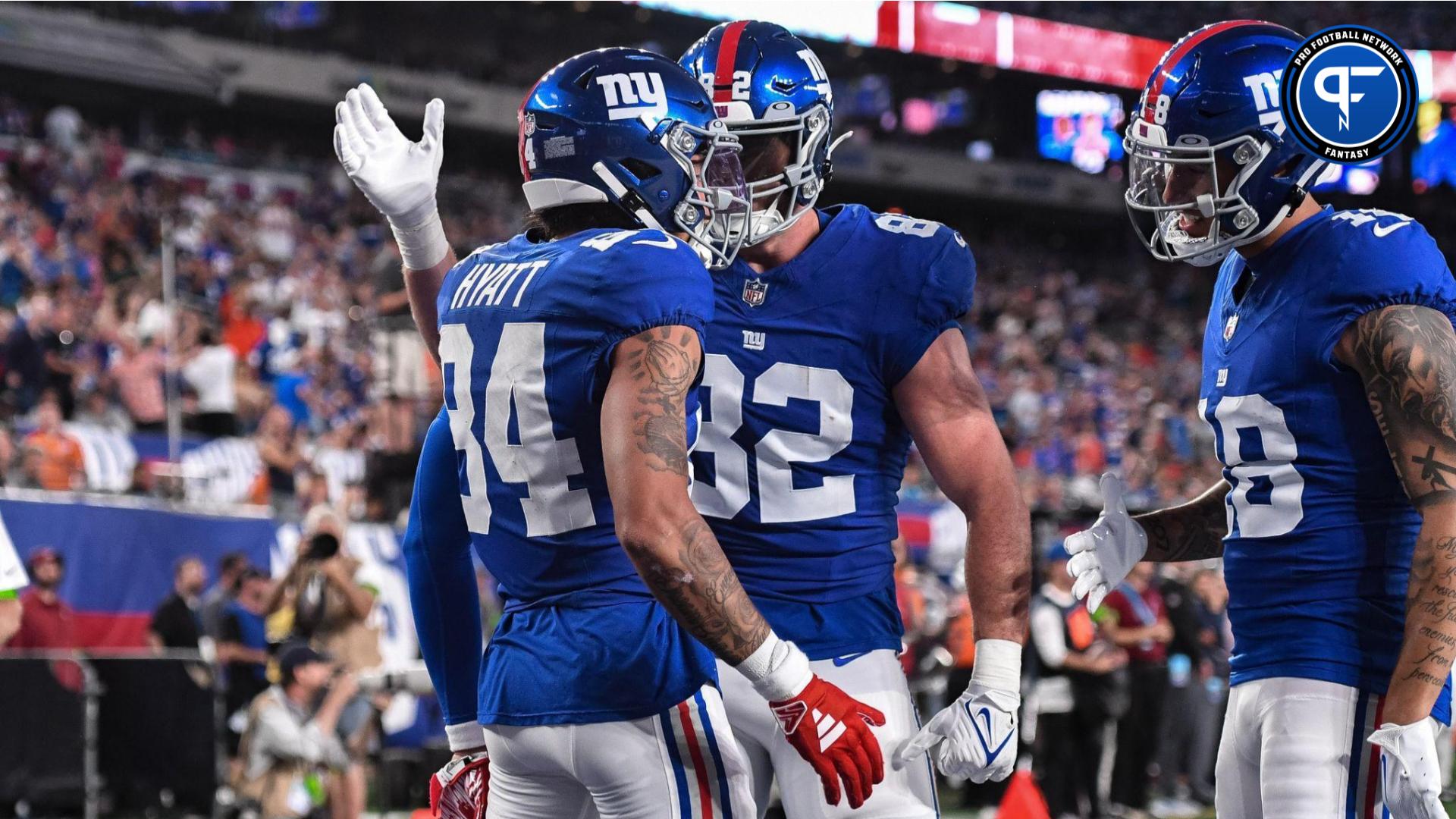 Giants stock report: How Jalin Hyatt, Daniel Jones, Darren Waller