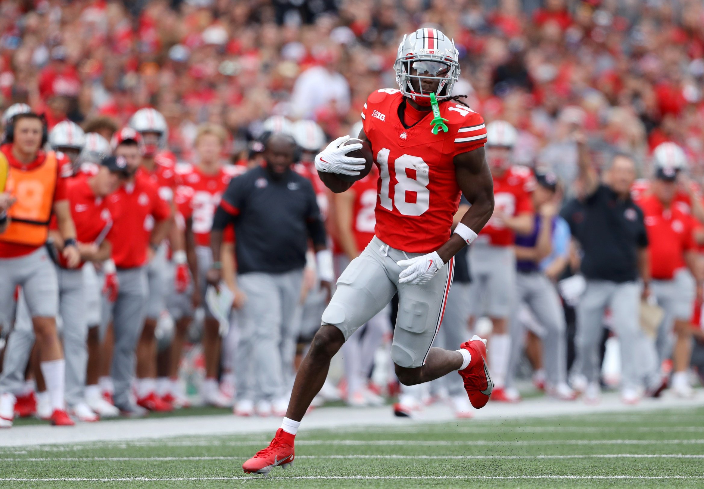 Big Ten WR of the Year Honors for Marvin Harrison Jr. - Ohio State