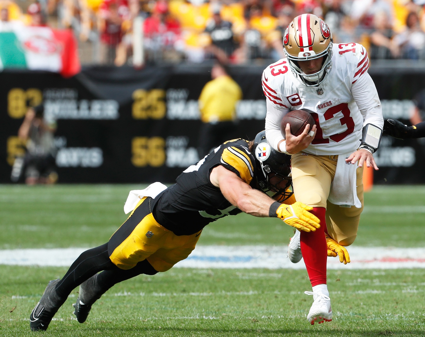 DFS Thursday Night Football Picks Week 3: George Kittle, Christian  McCaffrey, and Jalin Hyatt Locks?