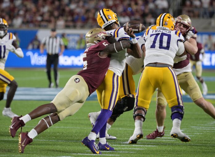 Chicago Bears 2024 NFL Draft target Florida State DE Jared Verse