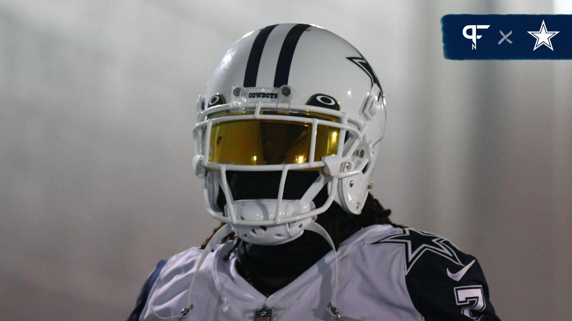 Dallas Cowboys cornerback Trevon Diggs (7) on the field during an NFL  divisional round playoff football