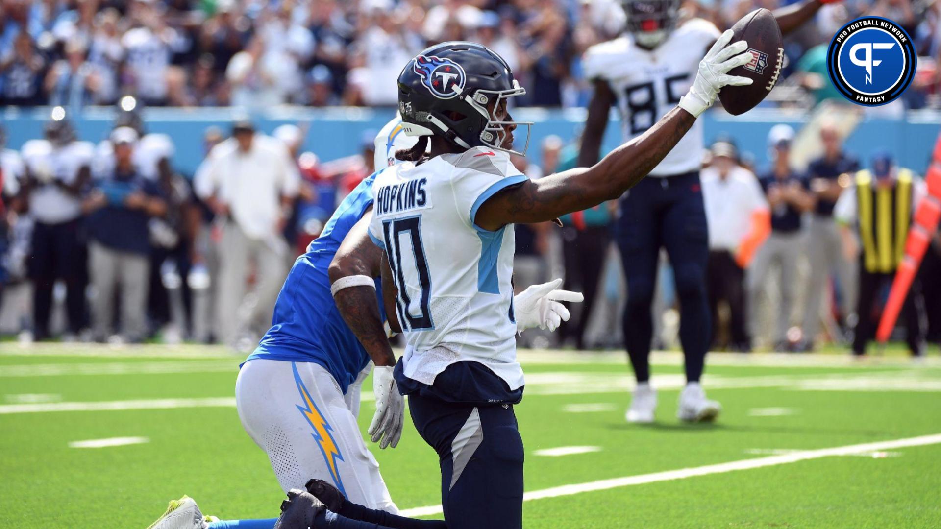 DeAndre Hopkins Injury Update Is Titan Star WR Playing Today?