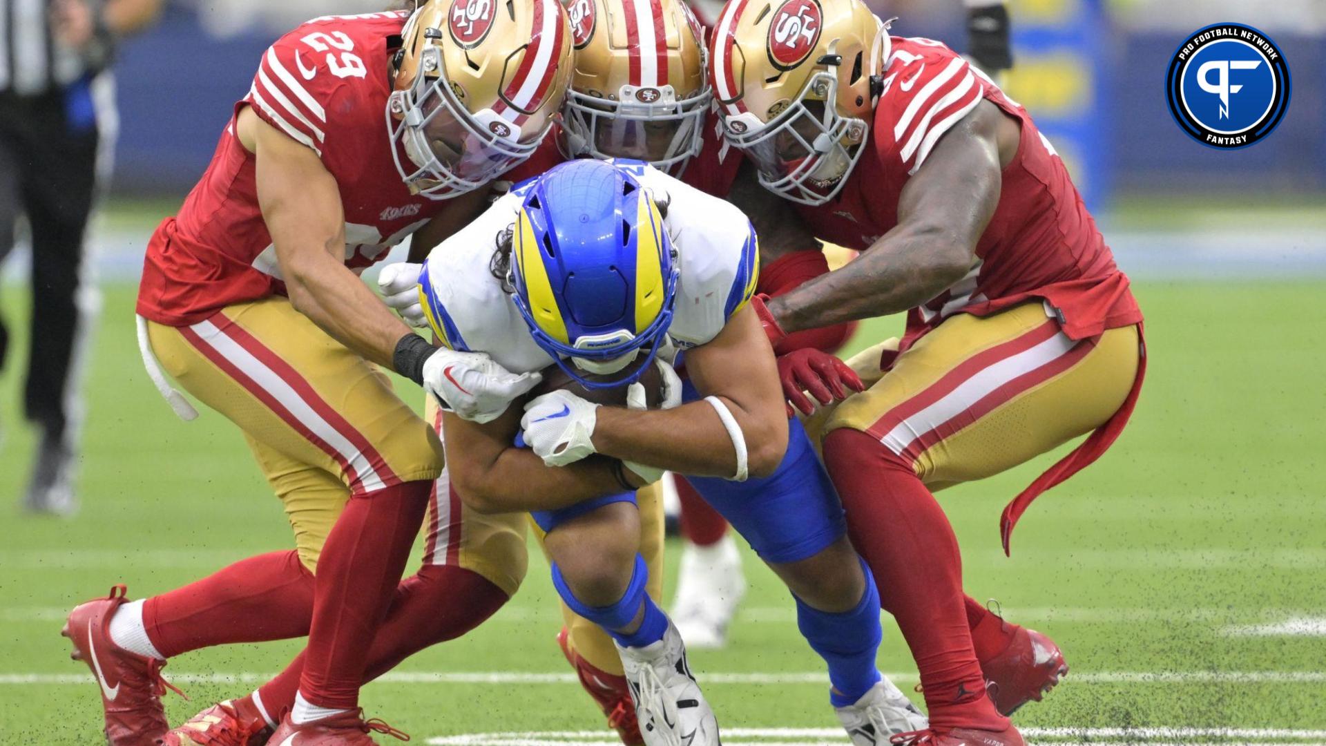 DFS Monday Night Football Picks Week 3 Puka Nacua A J Brown And 