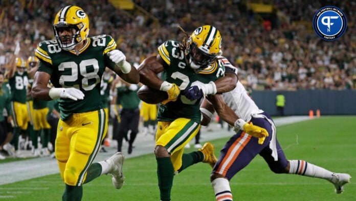 Should You Start Aaron Jones or AJ Dillon in Fantasy Football Week 4?