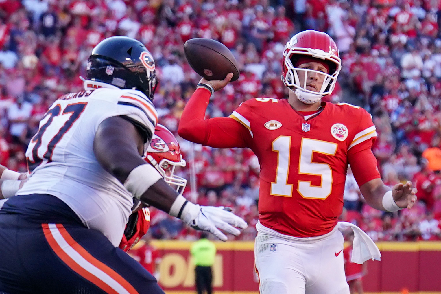 Chiefs' Patrick Mahomes named Week 4 AFC Offensive Player of the Week