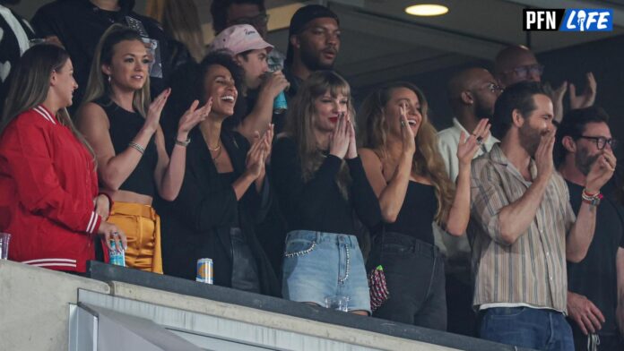 Was that Taylor Swift cheering next to Donna Kelce at the Chiefs game?  Seems so 