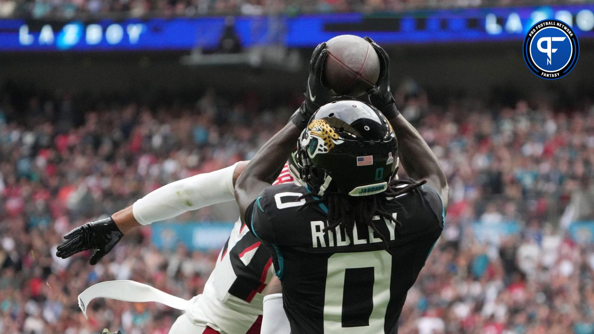 Atlanta Falcons cornerback A.J. Terrell (24) runs during an NFL