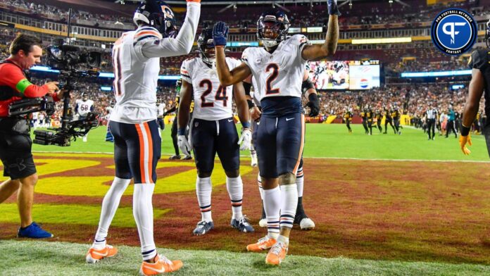 Chicago Bears WR D.J. Moore is a good fantasy football start vs