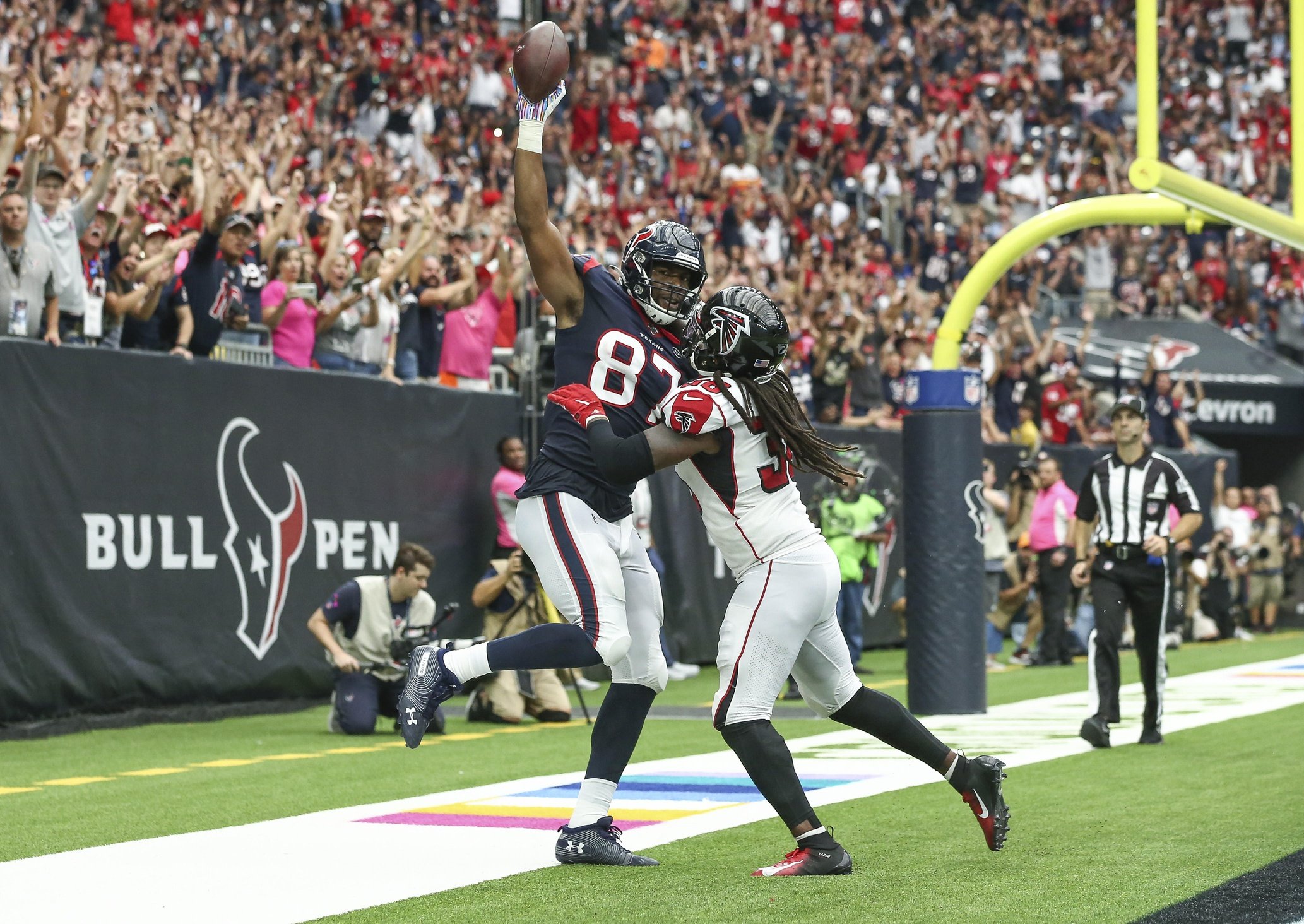 Texans-Falcons odds: Opening odds, spread, moneyline, over/under