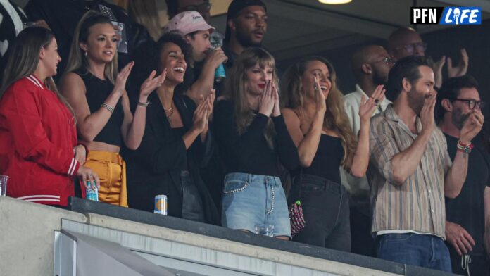 Taylor Swift Cheers on Travis Kelce at Kansas City Chiefs Game