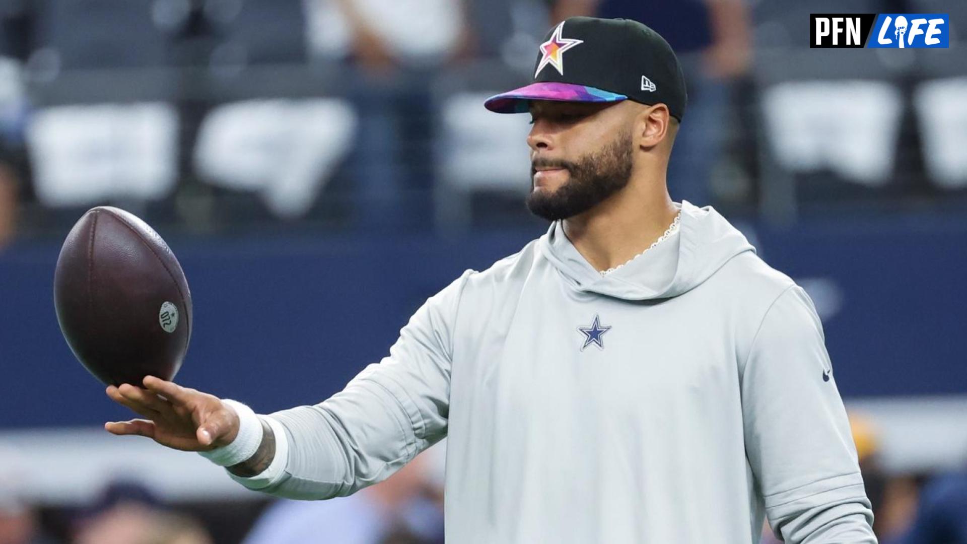 Cowboys' Dak Prescott, girlfriend Natalie Buffett split: report