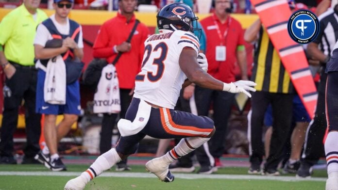 Roschon Johnson fantasy advice: Start or sit the Bears RB in Week