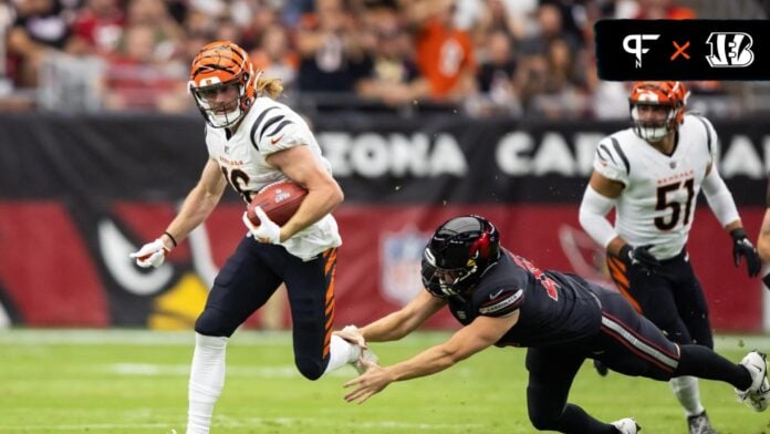 Cincinnati Bengals wide receiver Trenton Irwin (16) runs for the