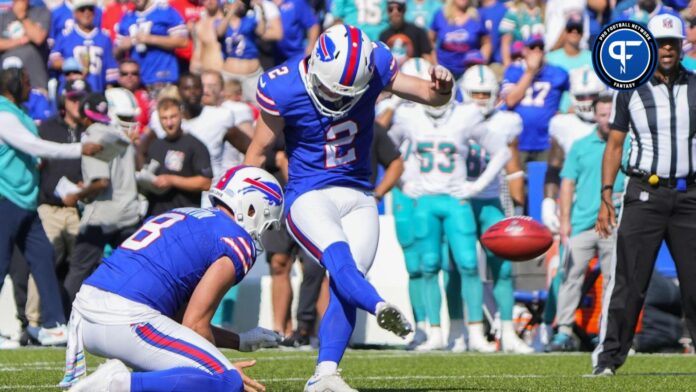 Fantasy Football Week 3 Kicker Rankings: PFN Consensus Top Options Include  Cameron Dicker, Tyler Bass, and Others