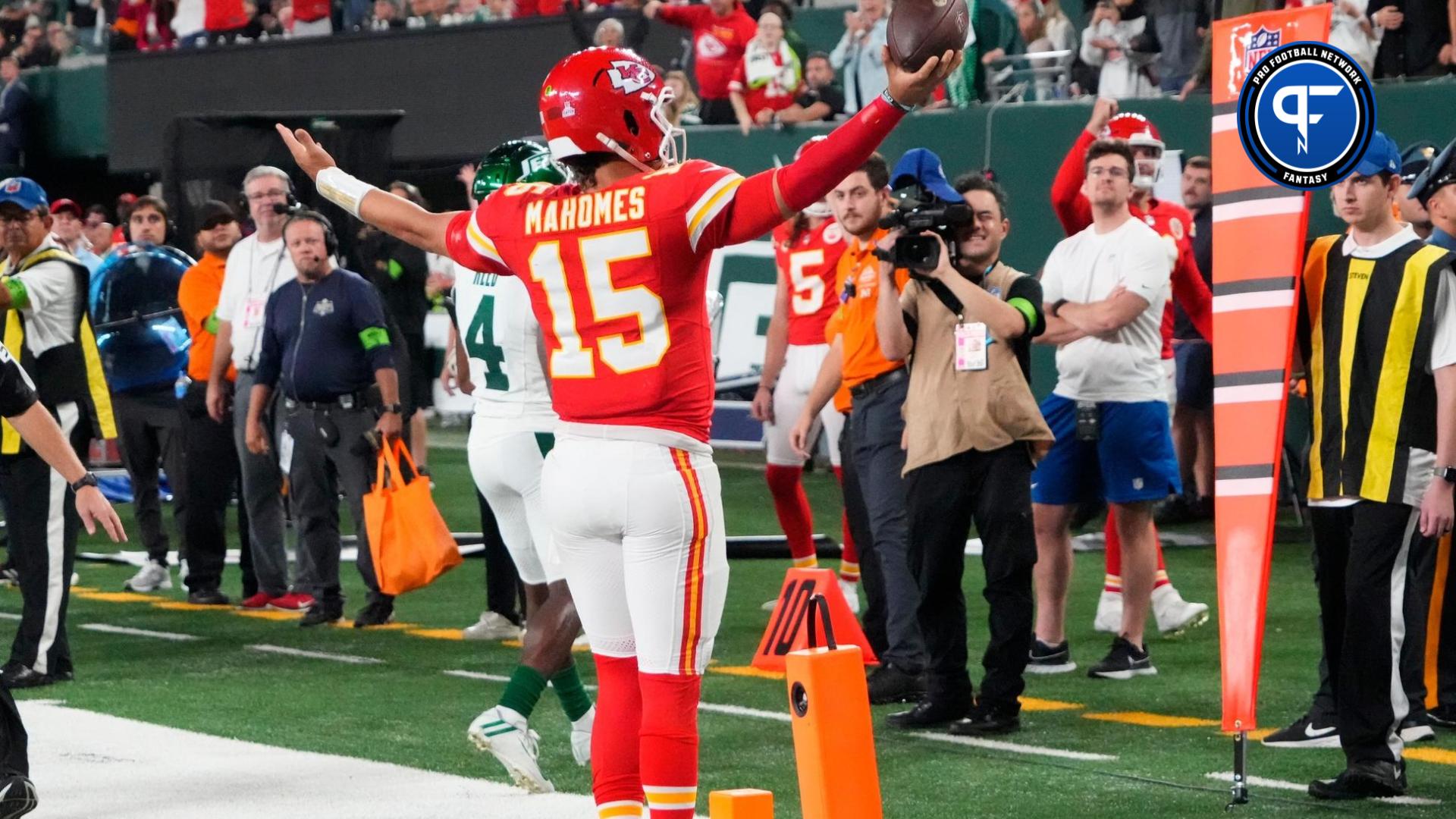 Chiefs' Patrick Mahomes, Travis Kelce provide Jets' draft 'what ifs