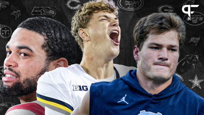 2024 NFL first-round mock draft: Three QBs in the top 10