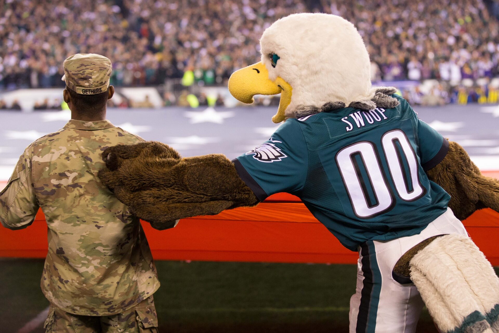 Philadelphia eagles deals military jersey